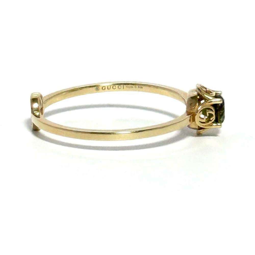GUCCI Interlocking G Ring K18 Size 7.25 #55 - Picture 4 of 10
